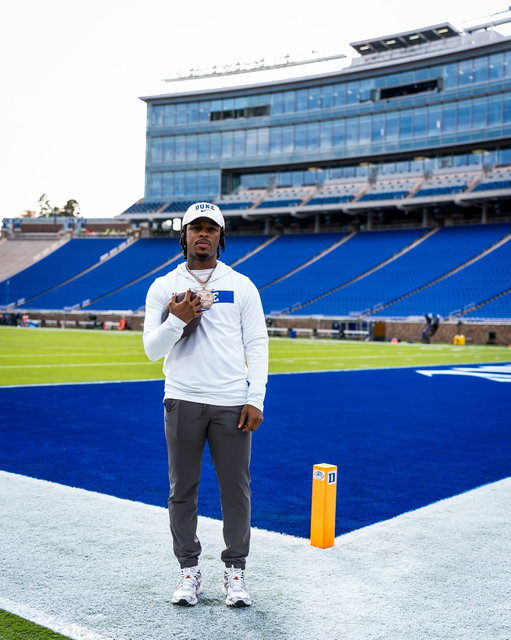 @toosii looking good in Duke blue 👀