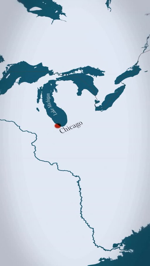 Chicago is the result of a very specific time and place 
#chicago #map #architecture #cityscape #explainer #history