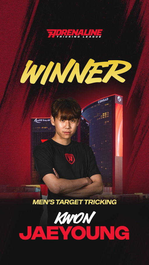 Men’s Target Tricking Winner: KWON JAEYOUNG ‼️