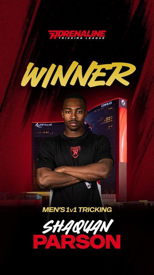 Men’s 1v1 Tricking Winner: SHAQUAN PARSON 🚨