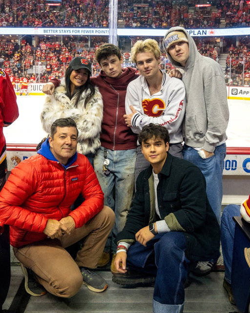 The cast from My Life with the Walter Boys is in the house in Calgary! 👏