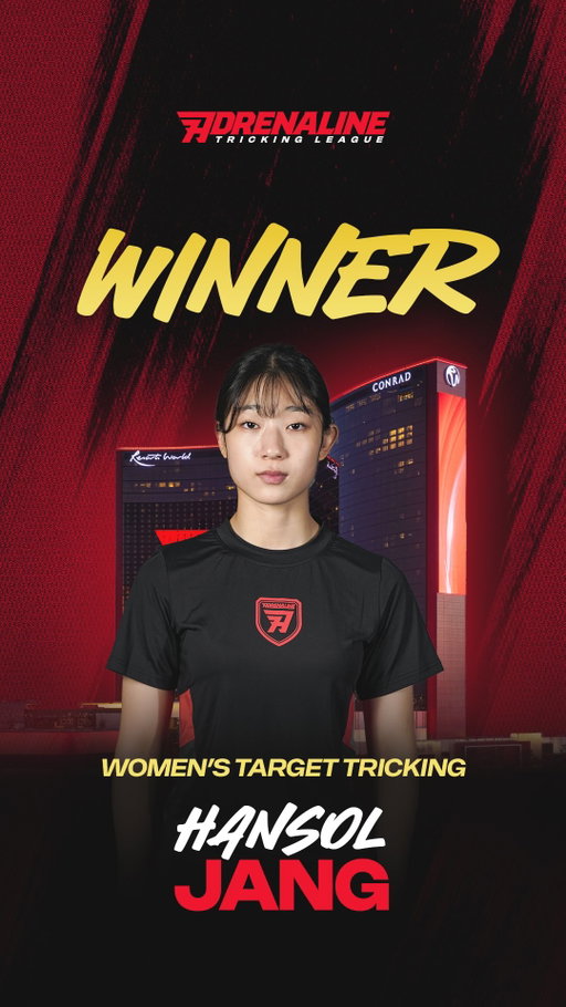 Women’s Target Tricking Winner: HANSOL JANG 🎯