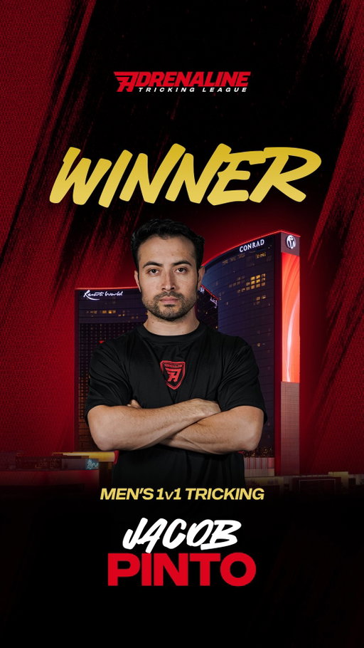 Men’s 1v1 Tricking Winner: JACOB PINTO 😮‍💨