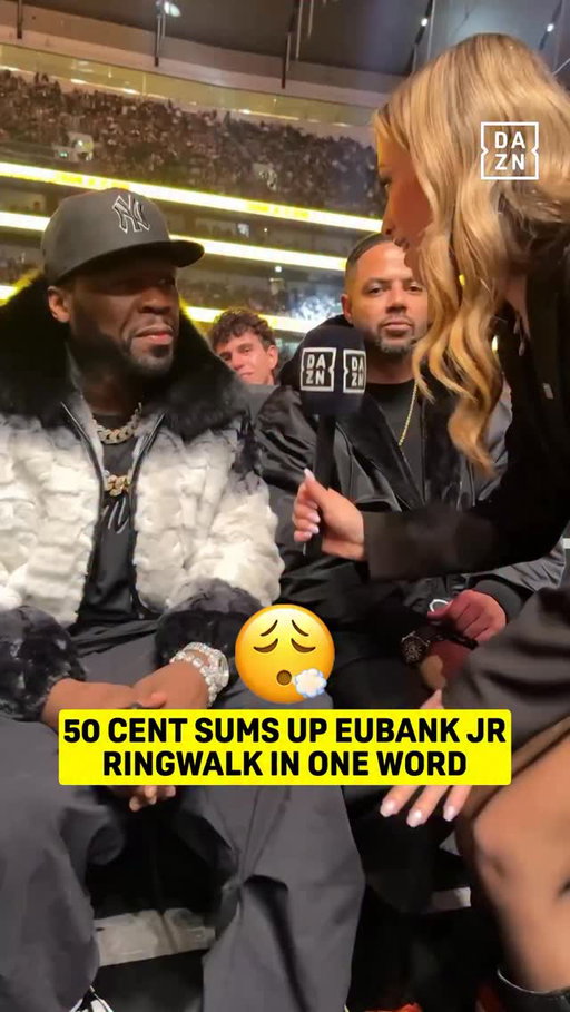 50 Cent joining Chris Eubank Jr on his ringwalk was ICONIC 🐐

#EubankBenn2 | @joliesharpe 🤳 @ringmagazine @riyadhseason