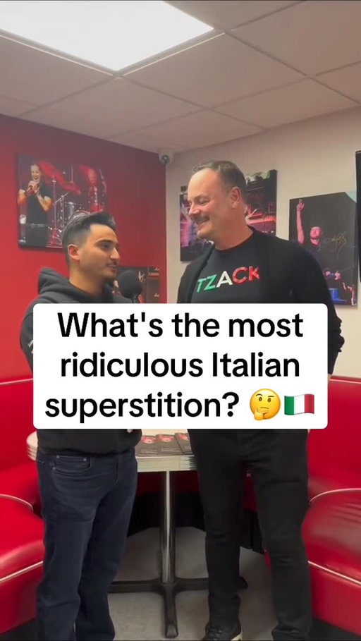 What's the most ridiculous Italian superstition? 🤔🇮🇹 @mikecarioscia @frankspadone