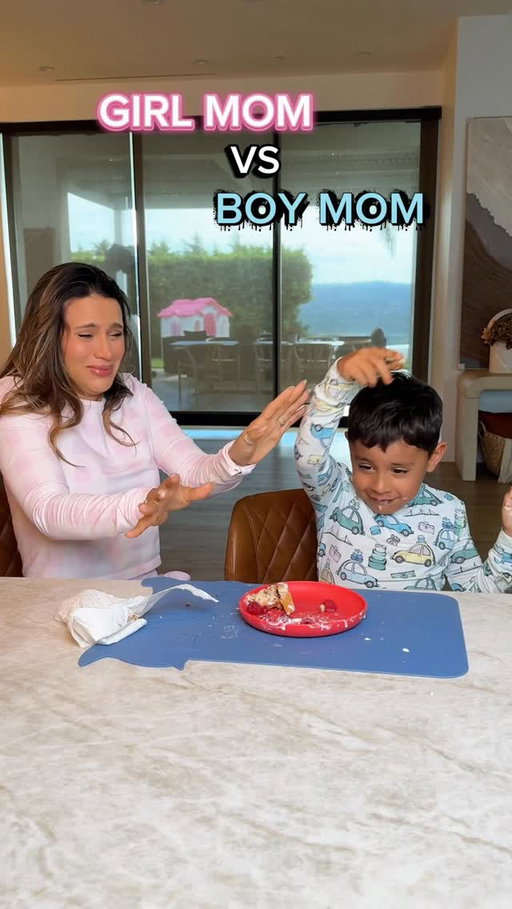 Girl Mom  Vs Boy Mom 🤣🤣 as you can see my house is a chaos every single day