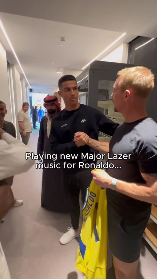 Ronaldo went on to a hat trick after listening to this new one