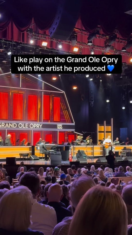 So elated to get to be there to watch our talented and dear friend @davidofbaron play on the @opry with the amazing artist he produced @michaelmarcagimusic 

One more reason I love this town 💕
