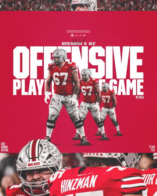 Offensive 𝘗𝘭𝘢𝘺𝘦𝘳 𝘰𝘧 𝘵𝘩𝘦 𝘎𝘢𝘮𝘦: @austin_siereveld 😈
