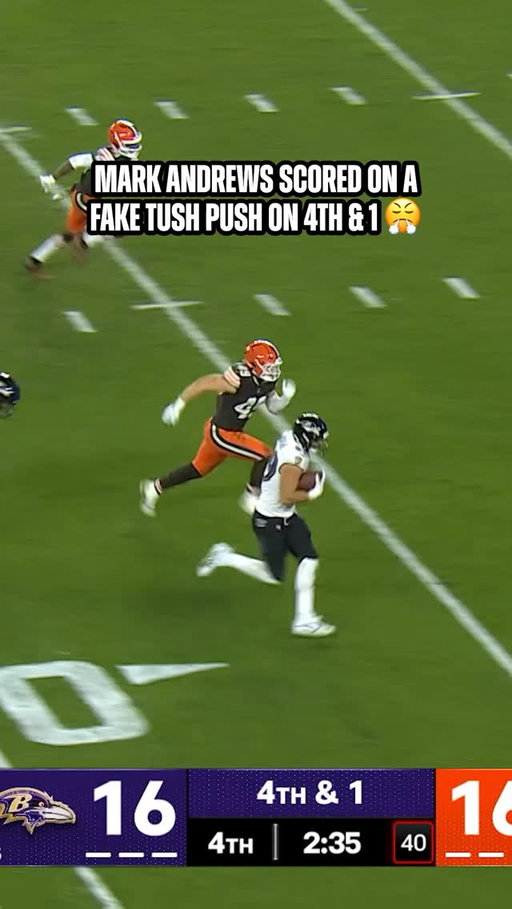 that was sick ngl

BALvsCLE on CBS/Paramount+
watch.nfl.com