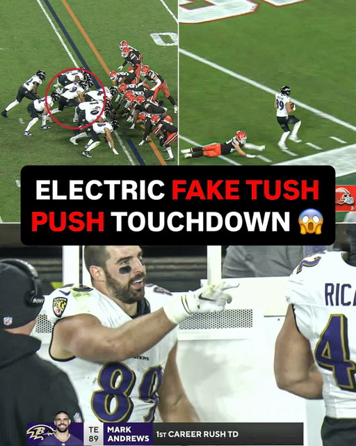 A 35-YARD RUSHING TD FOR MARK ANDREWS ON THE FAKE TUSH PUSH 🔥🔥 

(via @nfl)