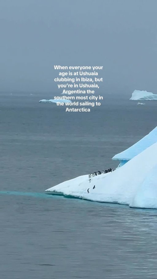 Hello from Antarctica! 🇦🇶✨🤍🐧

Cannot believe I’m typing this as we sailing around the white continent right now surrounded by wildlife on my first big budget adventure which is ANTARCTICA ON A BUDGET! 🇦🇶🐧 

Did you know the average price of an Antarctica trip is around $12,000 per person and this one costs less than $2,000 for TWO WEEKS! Not only are we sailing around Antarctica we’ll be completing our journey in South America 🇧🇷🎉
 
Stay tuned as I’m travelling for the next month and sharing with you how I have made this possible 💸

#antarctica #budgettravel #travelguide #travelpassport #antarticacruise #expedition