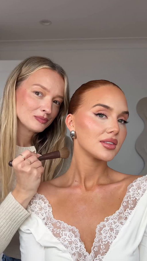 Trialling the iconic duo that is @esteelauderanz Double Wear Stay-In-Place Makeup SPF 10 & Double Wear Stay-In-Place 24 Hour Concealer for @__lilybrown big day
 @esteelauderanz #DoubleWear #ad