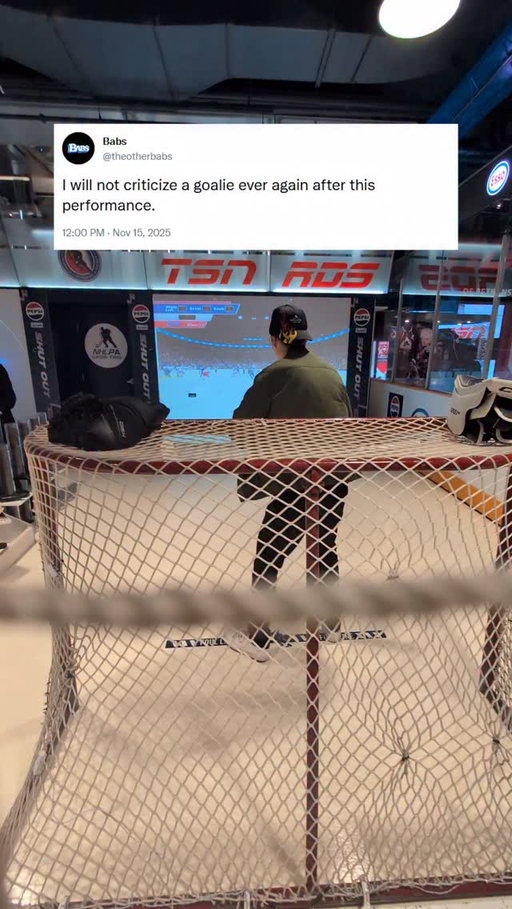 I did not in fact lock in #hockey
