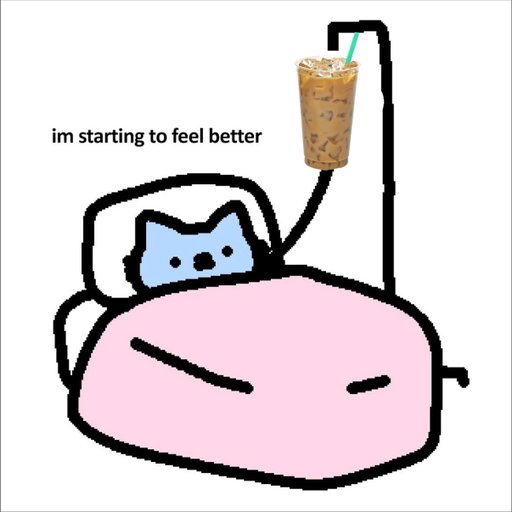 i got a message for iced coffee: hide ‼️