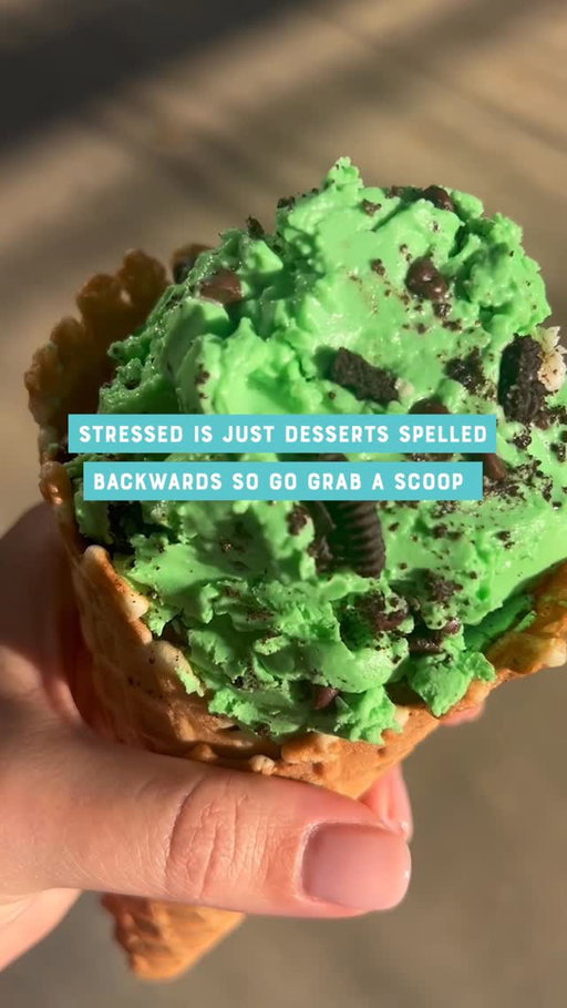 there’s no problem ice cream can’t solve