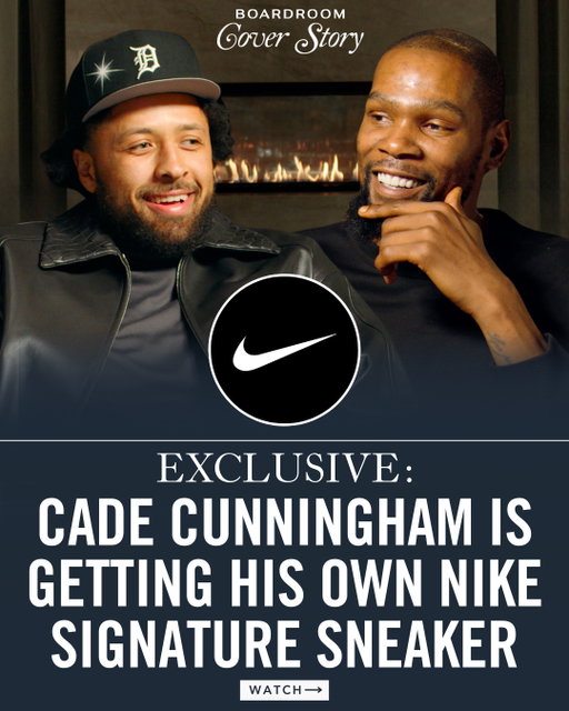 EXCLUSIVE: The Pistons star is next up for his own Nike sneaker—currently in early build and planned for 2027.⁠
⁠
KD sat down with Cade for our November Cover Story. Link in bio.