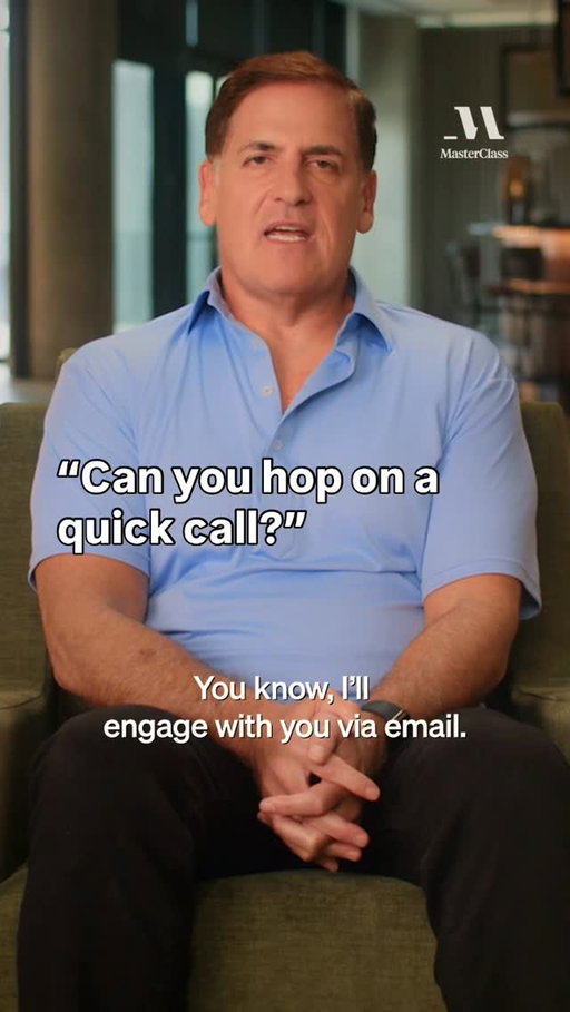 Sorry I physically cannot form full sentences on a Monday 

💡: @mcuban - Win Big in Business