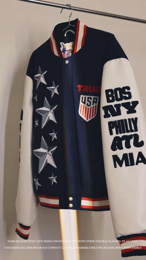 Every detail pays tribute to the fans and the communities who provide the energy each and every day.⁣
⁣
Coming together with Jeff Hamilton and Truly to create an iconic jacket.