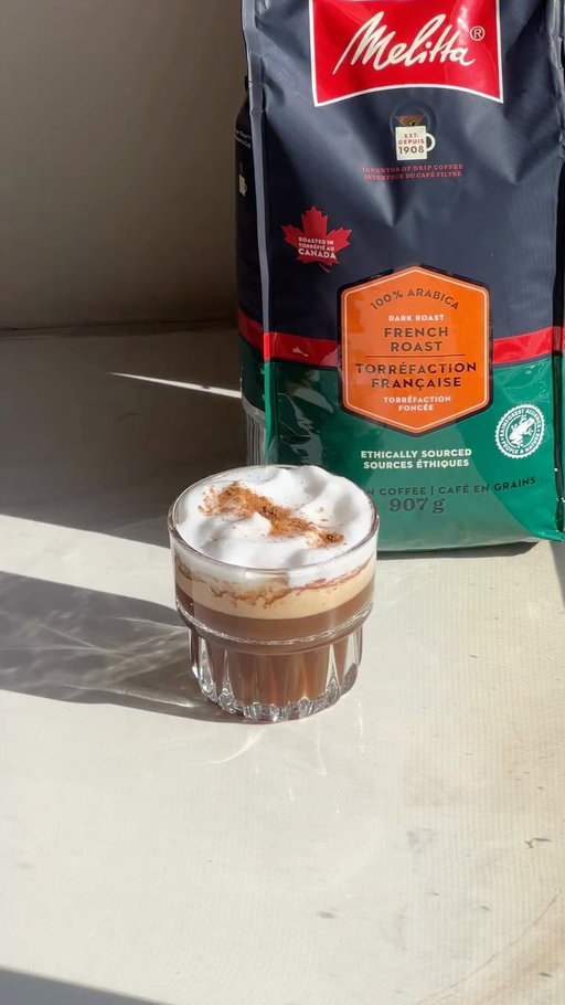 Cinnamon Apple French Roast 🍎🥧 #Sponsored

Been craving apple pie lately & this Pour-Over recipe was the perfect treat! ✨

Pour-Over:
〰️Grind 15g @MelittaCanada French Roast Whole Bean & pour 8oz hot water through coffee filter 

In a glass, add 20ml apple syrup, and a pinch of cinnamon, then the Pour-Over™ coffee

Top with milk foam & another pinch of cinnamon!

Pour-Over the moments that matter and savour the good stuff with Melitta®. Tag a coffee-loving friend who would enjoy this scrumptious recipe with you this autumn. ☕️

Look for the “Roasted in Canada” badge on Melitta®  coffee - now roasted and packaged in Canada! 🇨🇦 

#Melitta #MelittaCanada #MelittaCoffee #PourOvertheMoments #CoffeeRecipe
