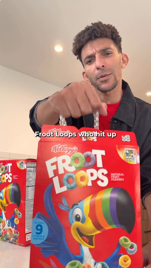 #FrootLoopsPartner Y’all ever catch @FrootLoops in a bar before? ​
Turns out... a few of your favorite artists have dropped the name.​
Comment below with #FrootLoopsEntry and your guess for which shout out inspired this @KristopherKites jewelry for a chance to win one🔥​
ABBREVIATED RULES. NO PURCHASE NECESSARY. Sweepstakes is open only to legal residents of the fifty (50) United States and District of Columbia and are eighteen (18) years of age or older at time of entry. Begins 11/10/25 at 12:00:01 AM (ET) and ends 11/24/25 at 11:59:59 PM (ET). For details on how to enter and/or for complete Official Rules, go to https://www.wkkellogg.com/content/dam/wkkellogg-migration/pdf/Follow_Your_Ears.pdf. Entry is free. See complete Official Rules for details. Void where prohibited. Sponsor: WK Kellogg Co, One Kellogg Square, North Tower, Battle Creek, MI 49016.​
© 2025 WK Kellogg NA LLC