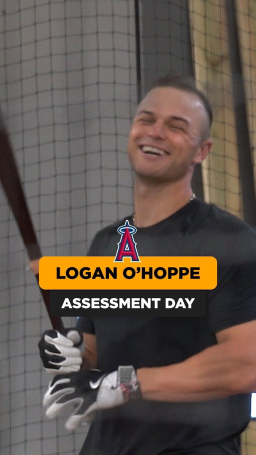 All smiles in the lab for Logan O’Hoppe’s first assessment of the offseason 😄