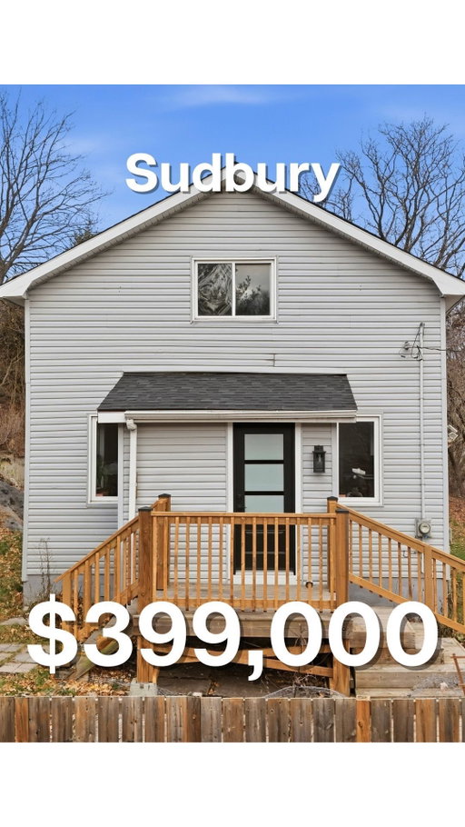 #JUSTLISTED 🎥 FULLY RENOVATED TURN-KEY HOME 😍

📍78 Mathew St, Sudbury
🏷️$399,000
🛏️3 Bedrooms
🛁2 Bathrooms
⁣
⏩ Tour our team’s newest listing situated in the heart of Sudbury! This home has been renovated from top to bottom with luxurious finishes, ensuring it remains worry-free for many years to come!

📲 Like what you see? Send me a message to book your private showing today!
⁣
📧 tristan@lakecityrealty.ca⁣
☎️ (705) 920-6109⁣
⁣
#sudburyhomesforsale #sudburyrealtor