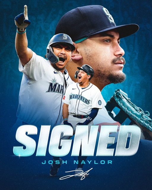 Naylz is BACK. 

We’ve signed 1B Josh Naylor to a five-year contract through the 2030 season. #TridentsUp