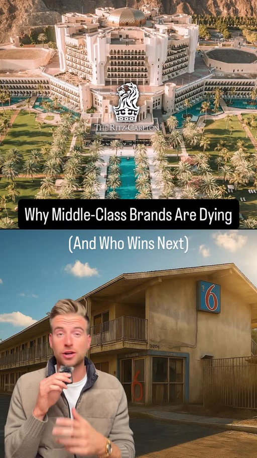 Here’s the secret 

Premium / luxury goods survive tight economic conditions. 

As we go into the future, 2 categories remain:

1. Premium goods
2. Mass market cheap

Anything in the middle will get flushed out. 

We go step by step how to build luxury branding on @sweatequity_pod 

Comment “sweat” and I’ll dm you the link!