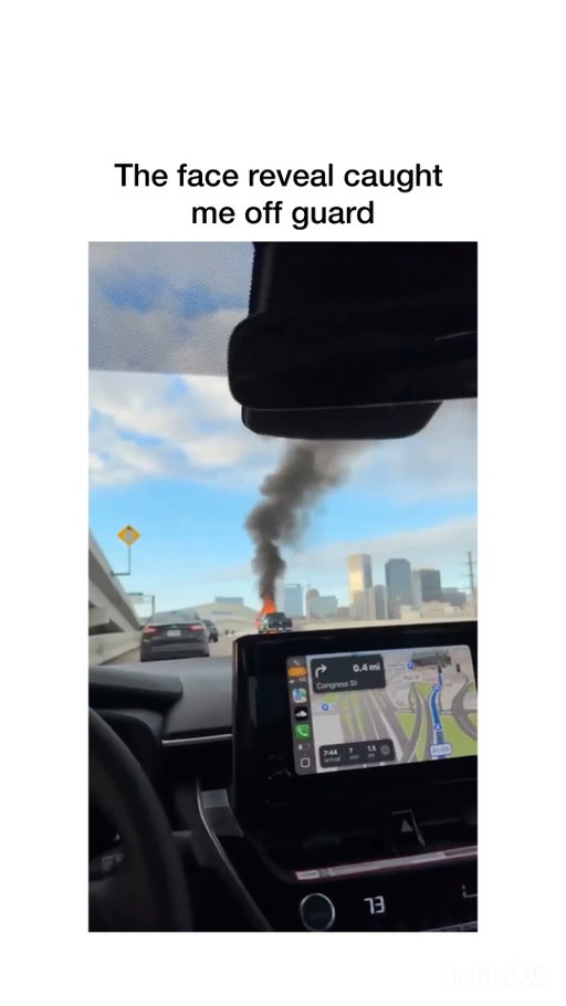 I did NOT see that coming...
