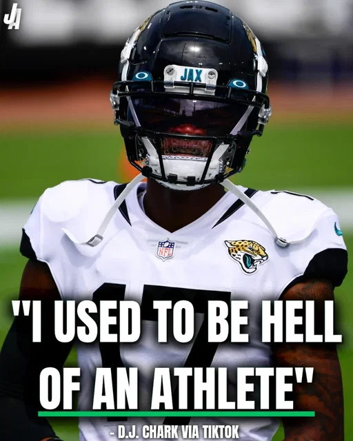 Former Jaguars Star Wide Receiver D.J. Chark Jr. posted on Tiktok a video quoting "I used to be hell of an athlete" while showcasing him dusting off a Jacksonville Jaguars helmet and running routes in his backyard. 

Anyone else missing D.J. Chark right about now? 😔

#jaguars #jacksonville #jacksonvillejaguars #sports #nfl #football #nflfootball #nflnews #trevorlawrence #sportsnews #nflmemes #nflfunny #nflafc #nfldraft #jagsaddict #jagsmemess