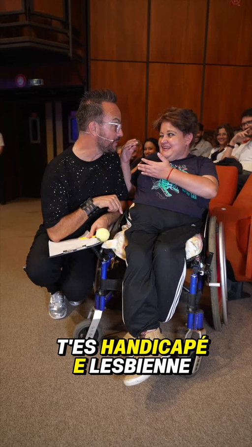 Je me suis pris une claque à la fin c’était Whaou ! Fini les cases ! Merci madame merci la réunion ! Rdv en tournée pour des moments forts et intenses ! #humour #amour #impro #bonhomme