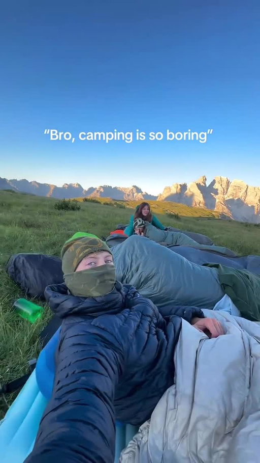 @searbs_ had the best time camping in the Dolomites with views so beautiful they don’t feel real 🇮🇹🏕️✨ Tag the friends you’d bring on this mountain adventure!

💡Things to Know Before You Go:
-Trails can be steep — pack solid hiking boots
-Campsites book fast in summer, reserve early
-Fires allowed only in designated areas
-Mountain nights get cold — bring warm layers
-Cable cars make reaching high viewpoints easier and worth it

📍Dolomites, Italy
