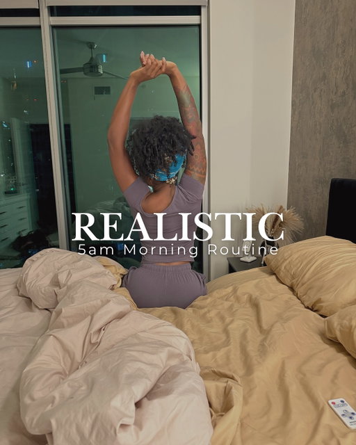 I get up at 5am MOST mornings ☀️ Not every morning!

But it’s definitely my favorite wake up time 🤍

#morningvibes☀️ #morningroutines #discipline #healtylifestyle #softlife