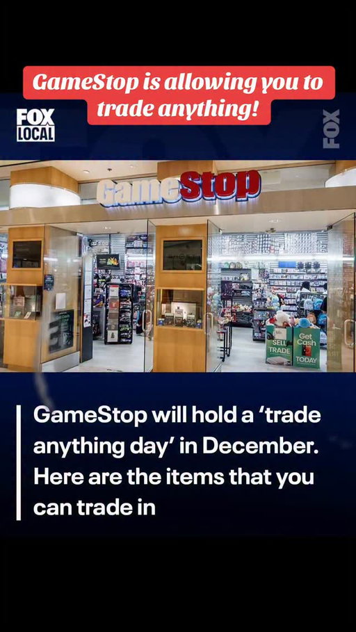 GameStop is allowing you to trade anything on GameStops trade anything day! #gamestoptradeanything #kahlatech #kahlagaming #fypシ