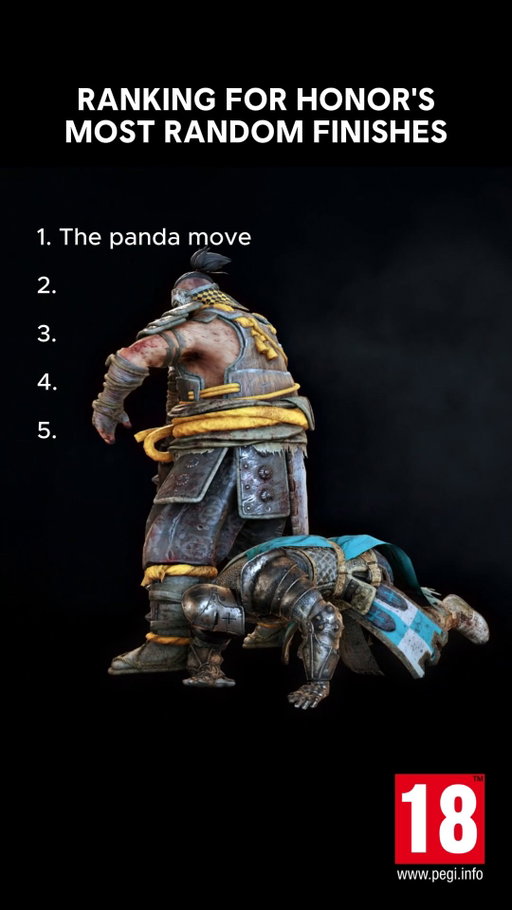 What did we miss? #ForHonor #Ranking