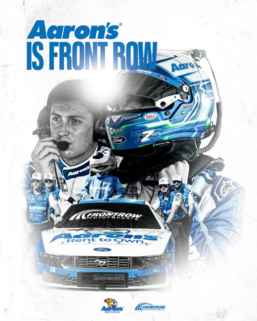 Aaron’s is Front Row.

We are excited to have @aarons and Lucky Dog back for a multiyear partnership!