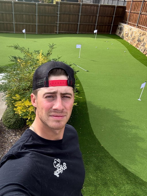 We did it yall! Dream putting green finished