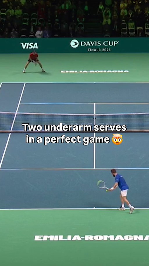 The CRAZIEST tennis game you've ever seen from Corentin Moutet 🇫🇷 🔥

#DavisCup