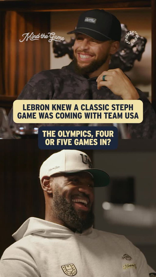 It may have taken longer than expected, but @kingjames knew @stephencurry30 was going to have one of those games in Paris.

Pt.2 of his guest appearance on @mindthegamepod is out now on YouTube. Link in bio.