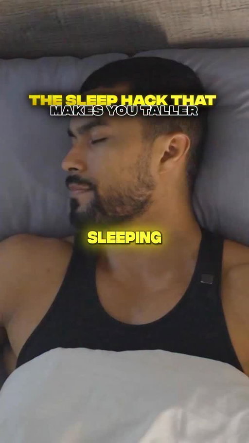 Try this sleep trick to stretch out your spine as you sleep