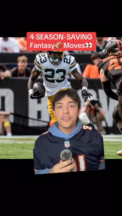 It’s not too late to save your season with these fantasy football moves 👀

#bearswalterpicks #fantasyfootballadvice #fantasyfootballtips #bijanrobinson #fantasyfootballwaivers