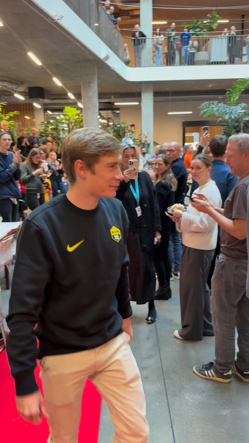 Hi Jonas! 👋

Part of the off-season activities: visiting Visma in Denmark 🇩🇰 

#beyondvictory