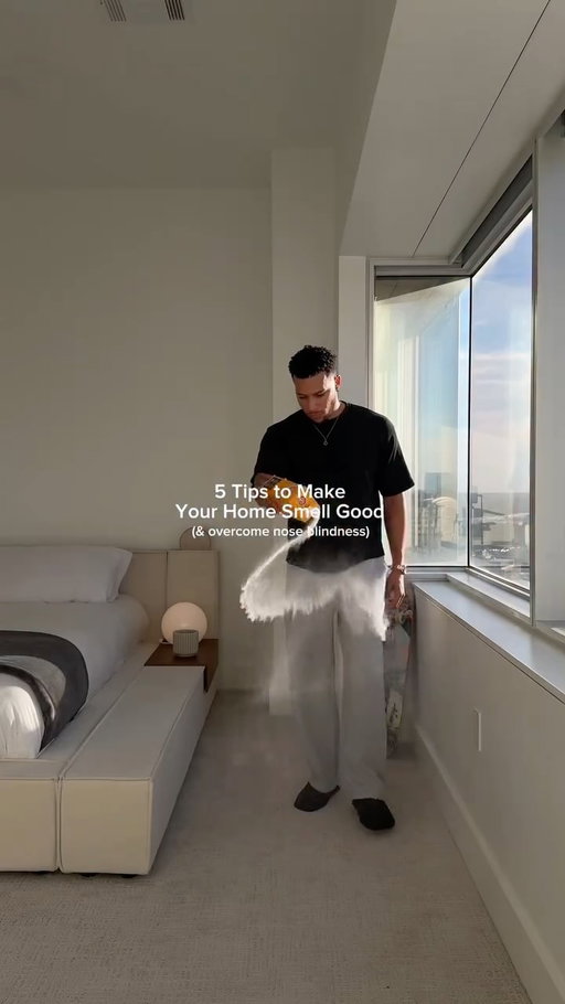 5 tips to make your home smell good (and beat nose blindness) that actually work 🙌🏽

1. Carpet Deoderizer 
2. Simmer Pot 
3. Room Spray (@sondaire)
4. Air Purifier 
5. Trash Deodorizer 

#cleaninghacks #cleanwithme #CleanTok #apartmenttherapy #cleaningmotivation #homefragrance #hometips #homehacks #cleaningtiktok #cleaningtips #weekendreset