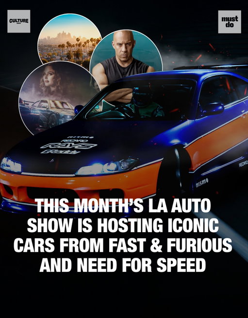 LA’s about to feel like a real-life Fast & Furious set.

SPARQ is taking over the LA Auto Show with hypercars, F1 machines, one-off builds, and actual movie cars from Fast & Furious and Need for Speed, including the RX-7 straight from the franchise.

Every day brings a new theme, from Petersen Museum collabs to a full Fast & Furious experience with hero cars and special guests.

This year also marks the debut of SPARQ’s newest upgrade to their AI mechanic device, letting you literally talk to your car for real-time diagnostics and predictions.

If you’re in LA from Nov 21–30, venture to the LA Convention Center. It’ll feel like the center of the universe.

Follow @bantrcars and @mustdolosangeles for more just like this.

Media via IMDB / @laautoshow 

#bantrcars #laautoshow #fastandfurious #needforspeed