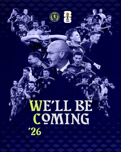 We’ll be coming 🏴󠁧󠁢󠁳󠁣󠁴󠁿

See you at the 2026 @fifaworldcup 🇺🇸 🇨🇦 🇲🇽

#FIFAWorldCup