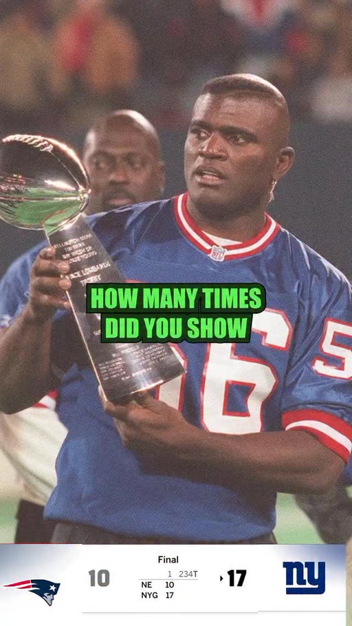Lawrence Taylor showed up to a Sunday night football game in the 2nd quarter and still had two sacks