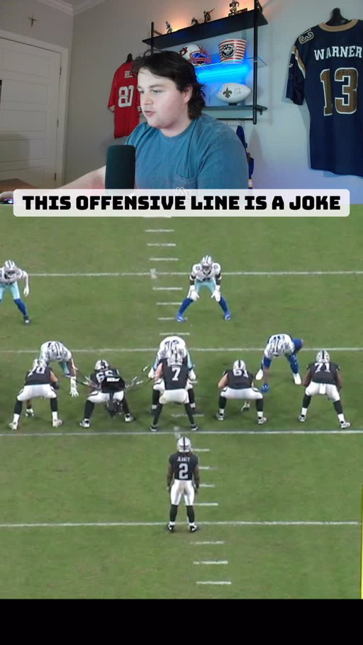 I don’t even know what to say anymore this has to be intentional with how bad it is #football #nfl #fyp #viral #share #footballanalysis #🐐 #fantasyfootball #raiders