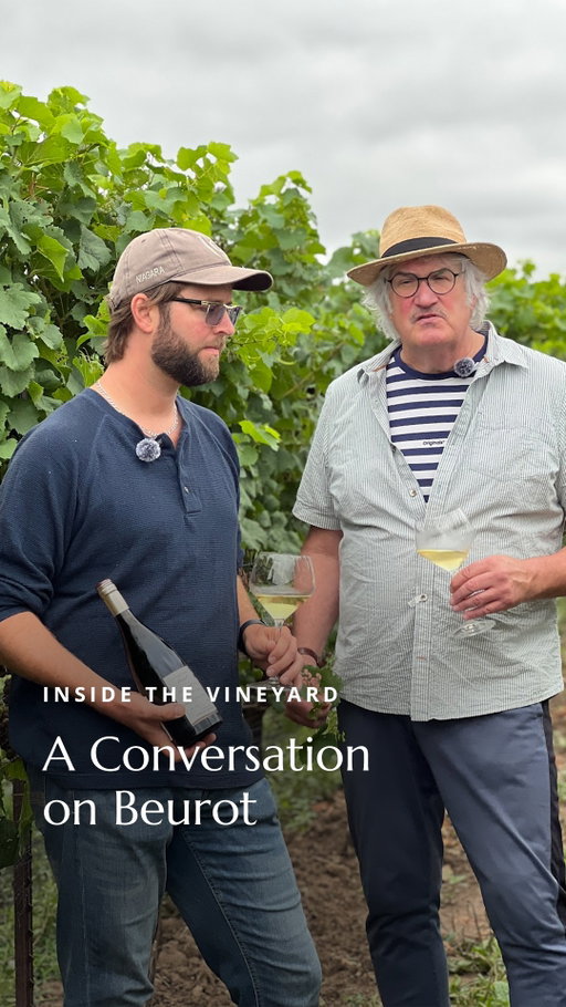Winemaker & Vignernon Thomas Bachelder and Winemaker Phillip Brown share their insights on the NEW 2023 Beurot. ⁠
⁠
Notes of acacia and honeysuckle florals, zesty moro orange and meyer lemon peel intertwining with warm marmalade and ginger glazed pear.⁠
⁠
Join Le Grand Famille Wine Club to access first vintages like this.⁠
⁠
#DLCJ #NiagaraWinery #NiagaraEstate #TerroirWine #NiagaraTerroir⁠
#ThomasBachelder #AwardWinningWines #HandPickedGrapes #PinotNoir #Chardonnay #CoolChardonnay #CoolClimateWineMaking #CanadianWineIndustry #BurgundianStyleWines #OntarioVineyard #NiagaraVineyard #NiagaraWineClub #WineMaker #WineCountry #RootedInCool