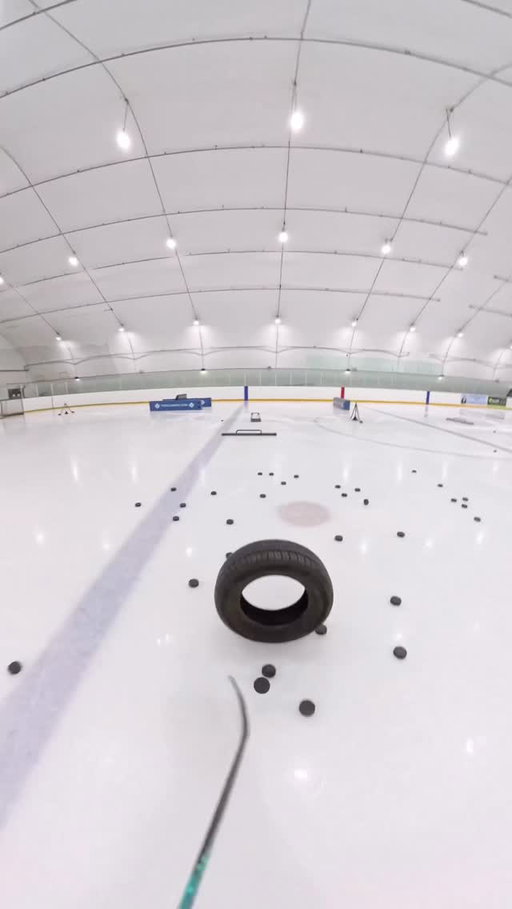 Obstacle course keeps evolving @givengohockey 🏒 #hockey #pavelbarber #fun